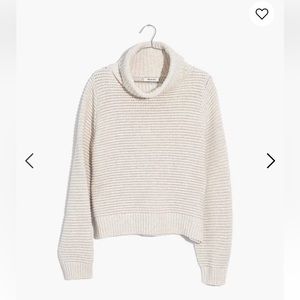 Madewell Side-Button turtleneck sweater